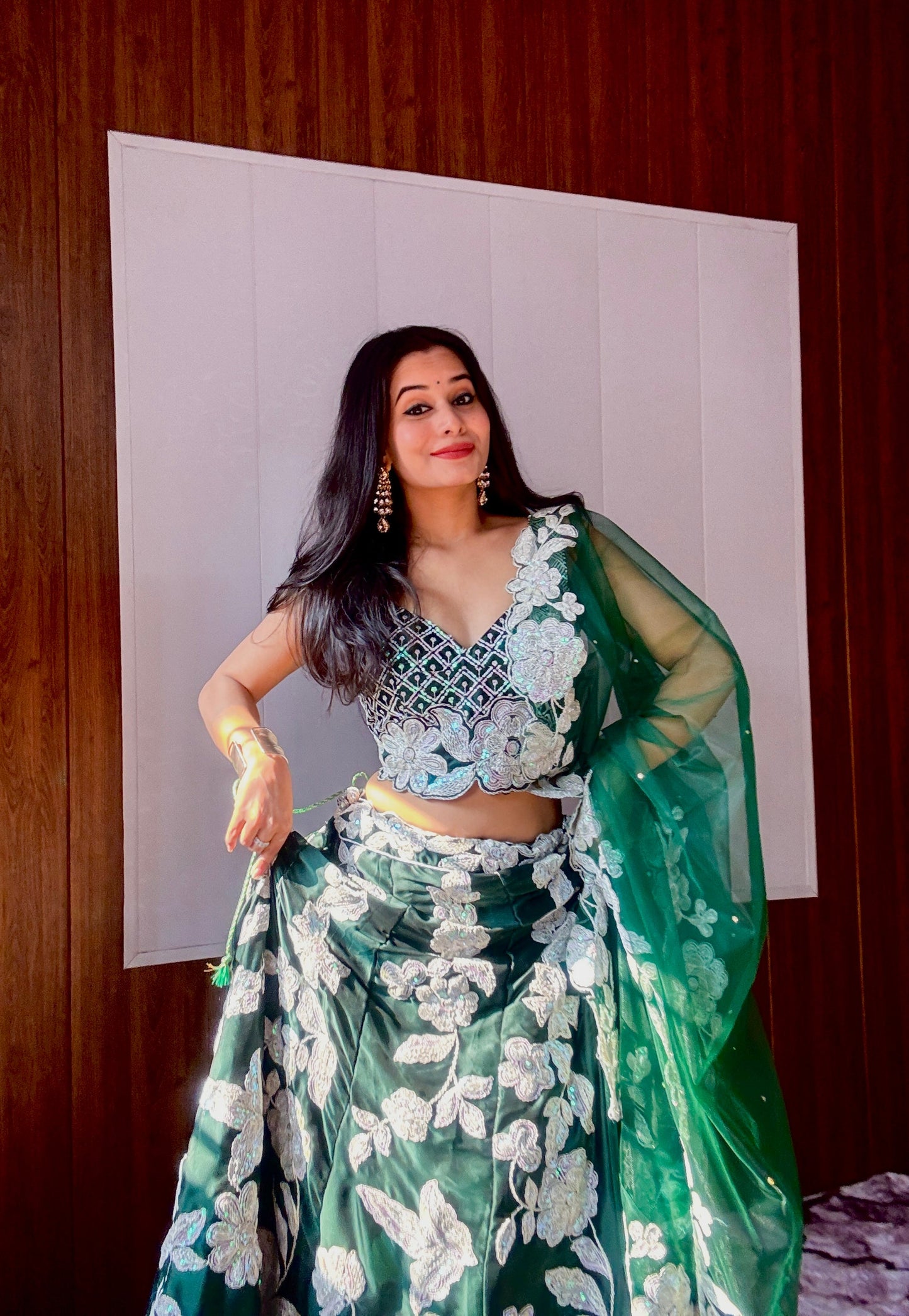 Exquisite Kasturi Silk Georgette Lehenga Set β A Perfect Blend of Glamour & Tradition