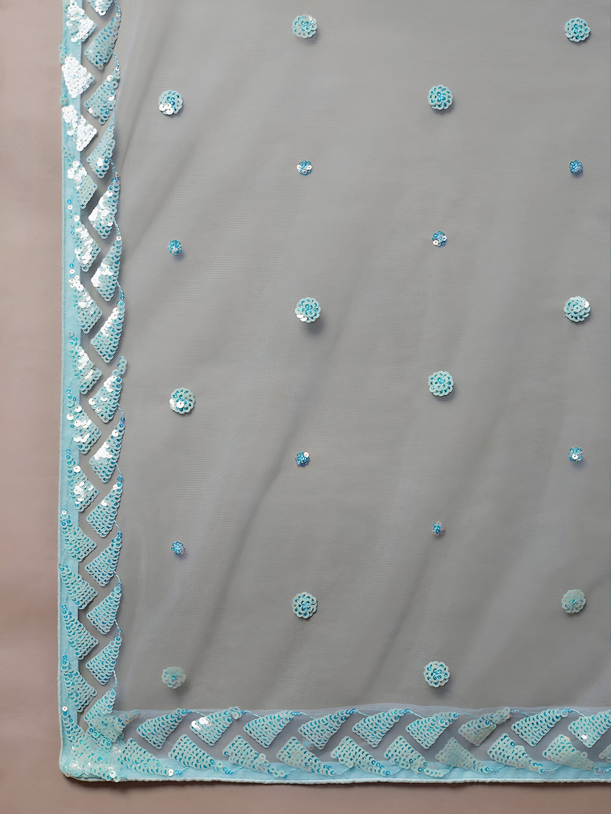 Mint Green Embroidered Lehenga Choli with Dupatta – Festive Wear