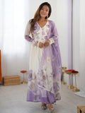 ELEGANT FLORAL HANDWORK ANARKALI SET