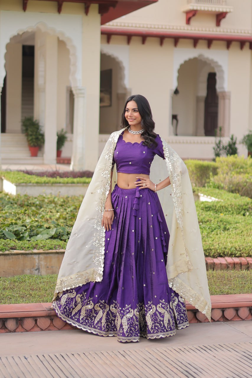Designer Crush Lehenga Choli Set with Dupatta