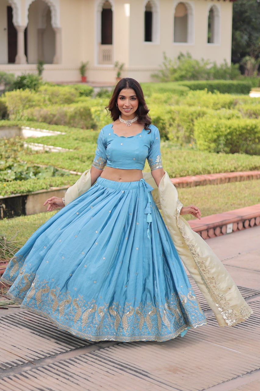 Designer Crush Lehenga Choli Set with Dupatta