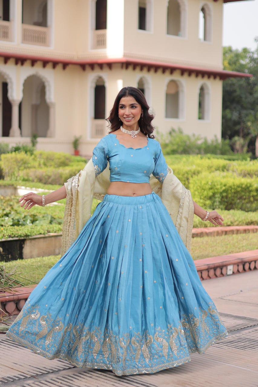 Designer Crush Lehenga Choli Set with Dupatta