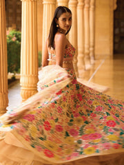 Bridesmaid Georgette based Lehenga Set