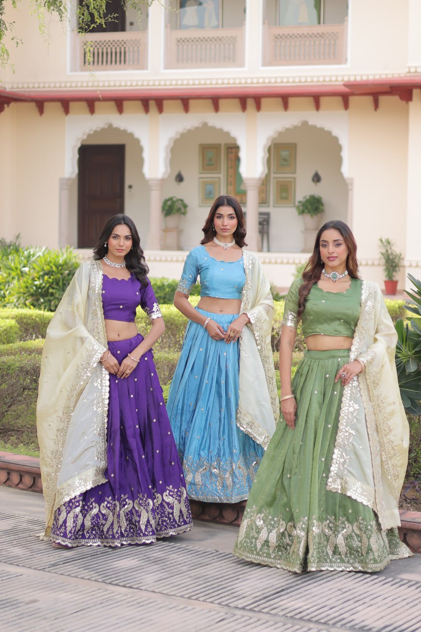 Designer Crush Lehenga Choli Set with Dupatta