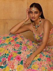 Bridesmaid Georgette based Lehenga Set