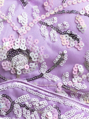 Lavender Purple Heavy Embroidered Lehenga Choli with Dupatta