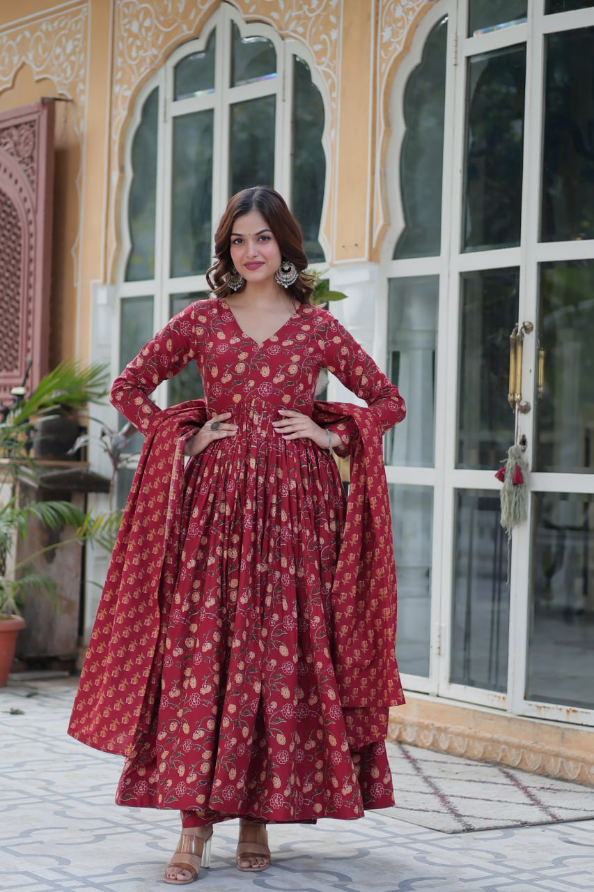 Elegant Pure Cotton 3-Piece Suit Set