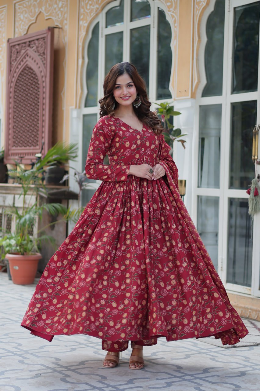 Elegant Pure Cotton 3-Piece Suit Set