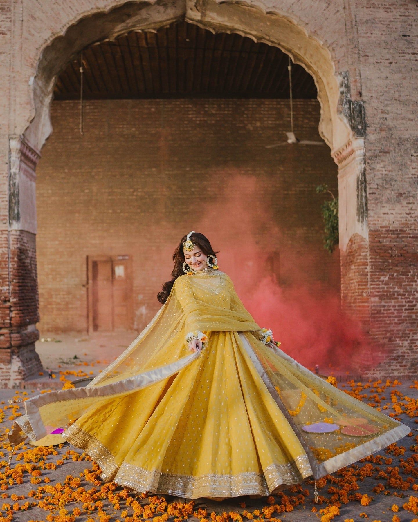 Elegant Chinon Silk Embroidered Anarkali Pant Set – Fully Stitched & Ready to Wear