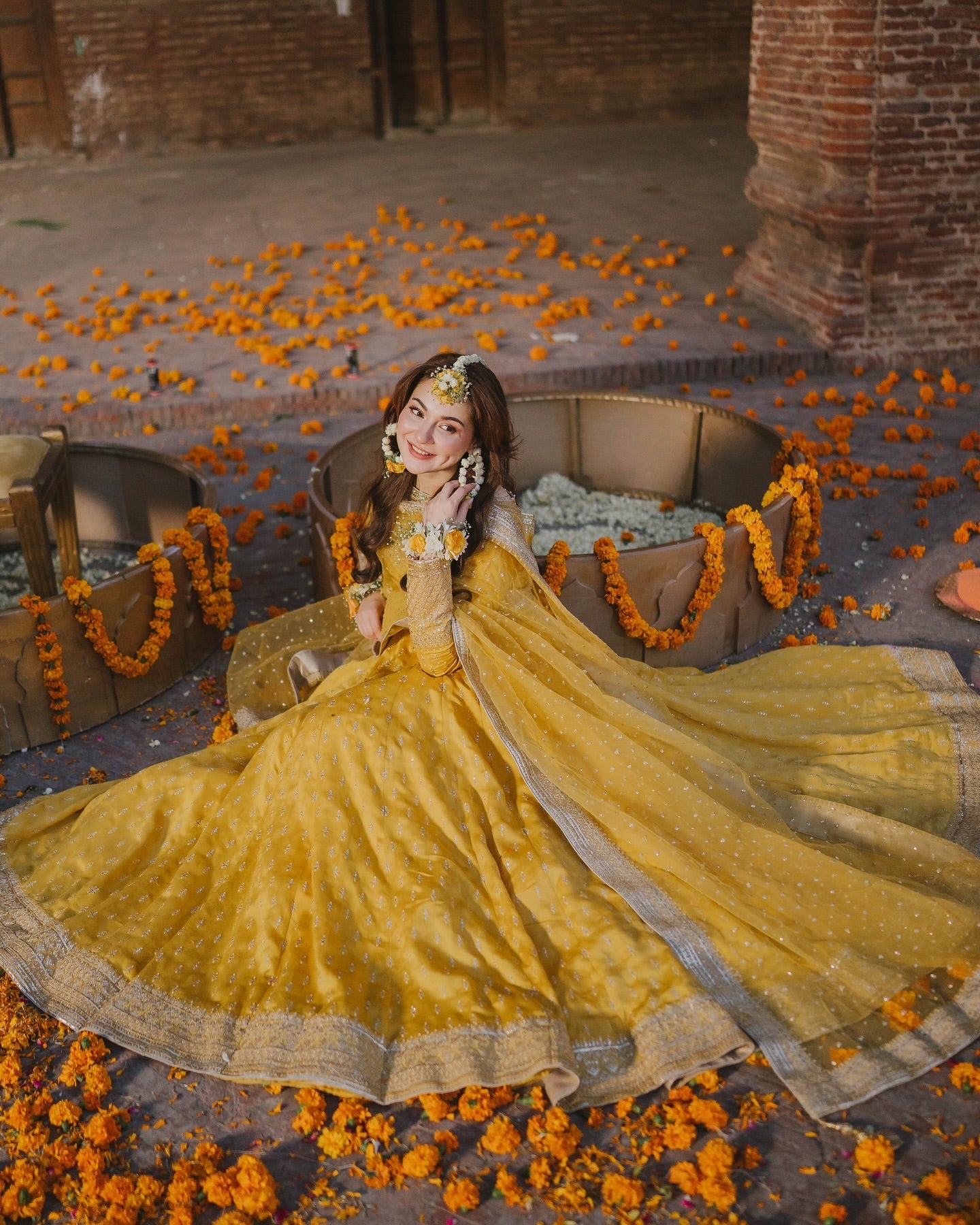Elegant Chinon Silk Embroidered Anarkali Pant Set – Fully Stitched & Ready to Wear