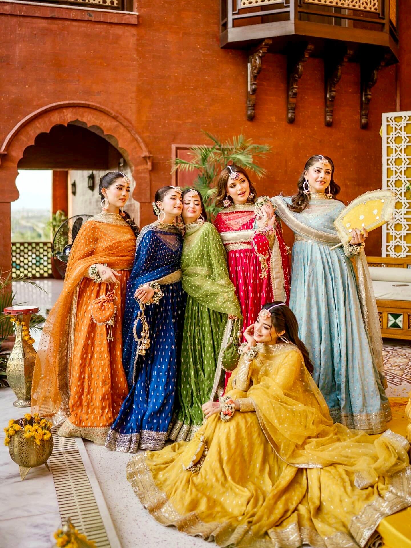 Elegant Chinon Silk Embroidered Anarkali Pant Set – Fully Stitched & Ready to Wear