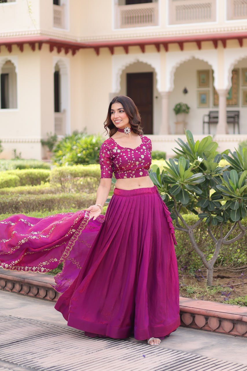 Royal Fendy Silk Designer Lehenga Choli