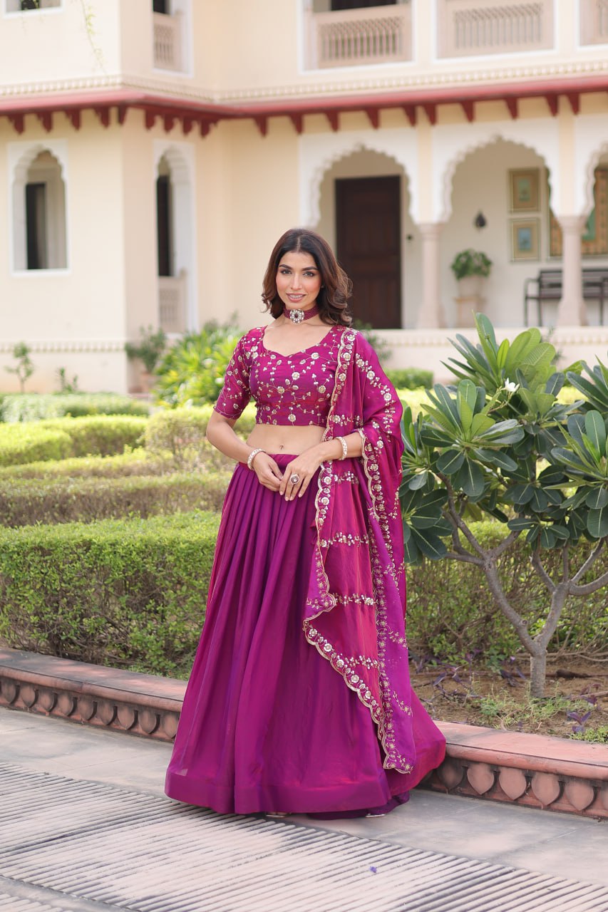 Royal Fendy Silk Designer Lehenga Choli