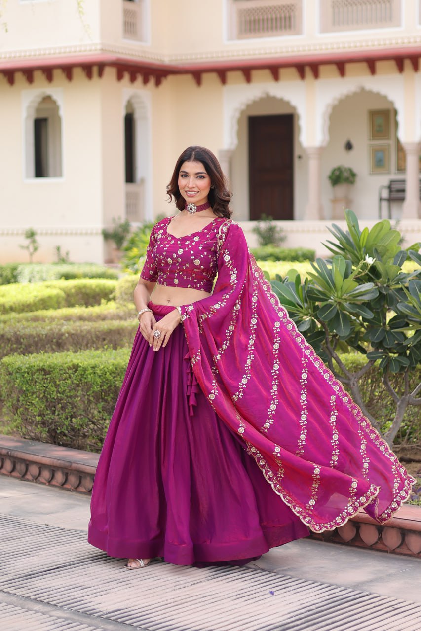 Royal Fendy Silk Designer Lehenga Choli