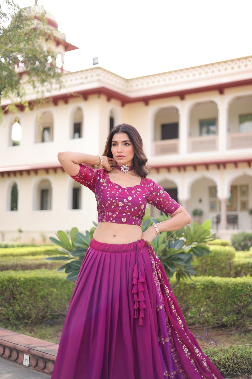 Royal Fendy Silk Designer Lehenga Choli