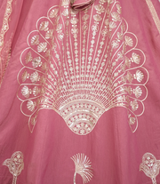 Pink Dhurandhar Silk Lehenga Choli with Thread & Sequin Embroidery